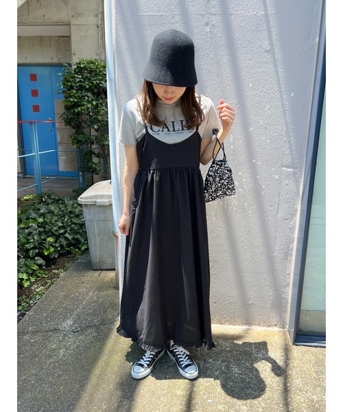 WC（ダブル シー）の「ビスチェデザインロングワンピース（ワンピース・レディース・レオパード/ブラック・FREE）」の6枚目の写真