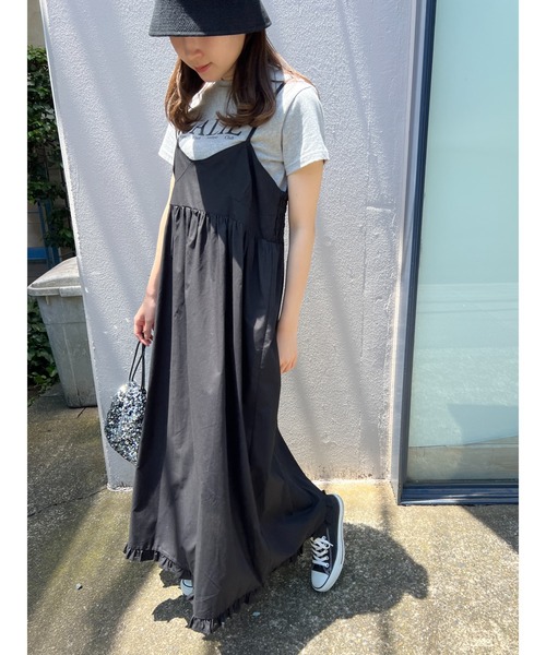 WC（ダブル シー）の「ビスチェデザインロングワンピース（ワンピース・レディース・レオパード/ブラック・FREE）」の8枚目の写真