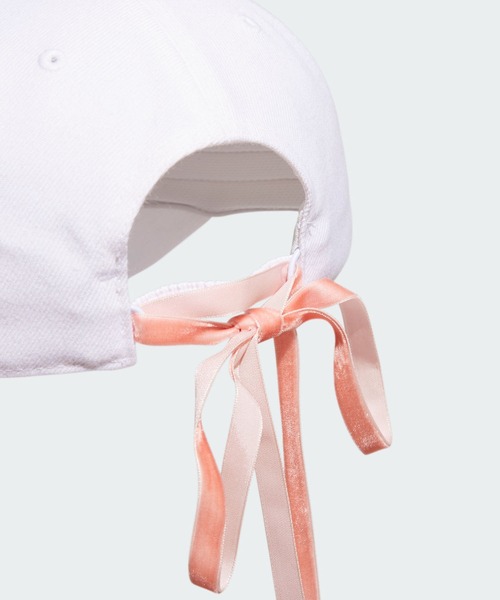 adidas(アディダス)の「メタルロゴ リボンキャップ【adidas Golf/アディダスゴルフ】(キャップ・レディース・ブラック/ピンク/ホワイト/ネイビー・SMALL)」の7枚目の写真