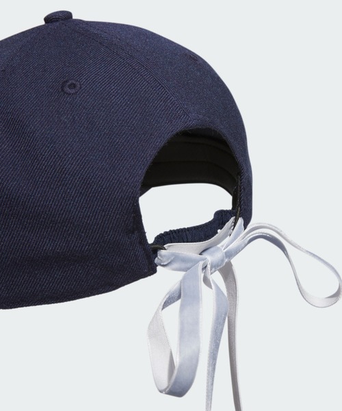 adidas(アディダス)の「メタルロゴ リボンキャップ【adidas Golf/アディダスゴルフ】(キャップ・レディース・ブラック/ピンク/ホワイト/ネイビー・SMALL)」の13枚目の写真