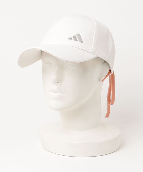 adidas(アディダス)の「メタルロゴ リボンキャップ【adidas Golf/アディダスゴルフ】(キャップ・レディース・ブラック/ピンク/ホワイト/ネイビー・SMALL)」の17枚目の写真