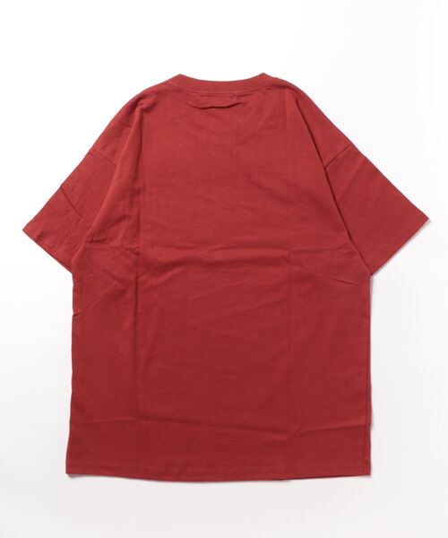 GENXDER(ノンジェンダー)の「【genxder】プリントゆったりTシャツ(Tシャツ/カットソー・メンズ・ベージュ/レッド・LARGE/X-LARGE/MEDIUM)」の3枚目の写真