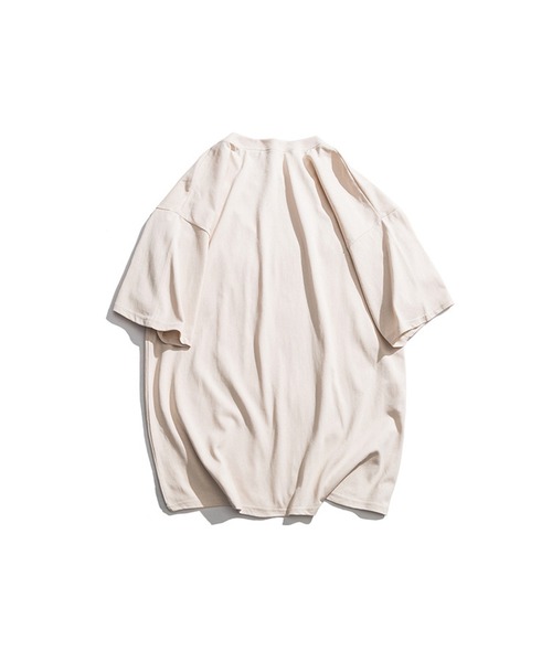 GENXDER(ノンジェンダー)の「【genxder】プリントゆったりTシャツ(Tシャツ/カットソー・メンズ・ベージュ/レッド・LARGE/X-LARGE/MEDIUM)」の19枚目の写真