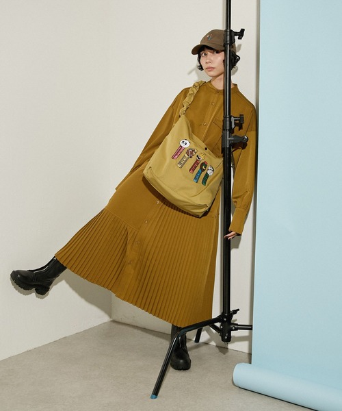 ペッツ出品 PEZ(ペッツ)× ear】クロスショルダーバッグ/シャーリングリボン