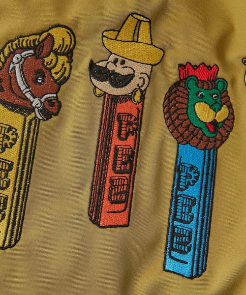 ear PAPILLONNER（イアパピヨネ）の「【PEZ(ペッツ)× ear】クロスショルダーバッグ/シャーリングリボン/ホーボーバッグ（ショルダーバッグ・レディース・カーキ/ブラック/ベージュ/グレー・FREE）」の8枚目の写真