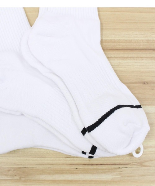 THE NORTH FACE（ザノースフェイス）の「3枚セット ミッドソックスMID SOCKS SET 3P White Label Korea Line（ソックス/靴下・メンズ・ブラック/ホワイト・L/M）」の5枚目の写真