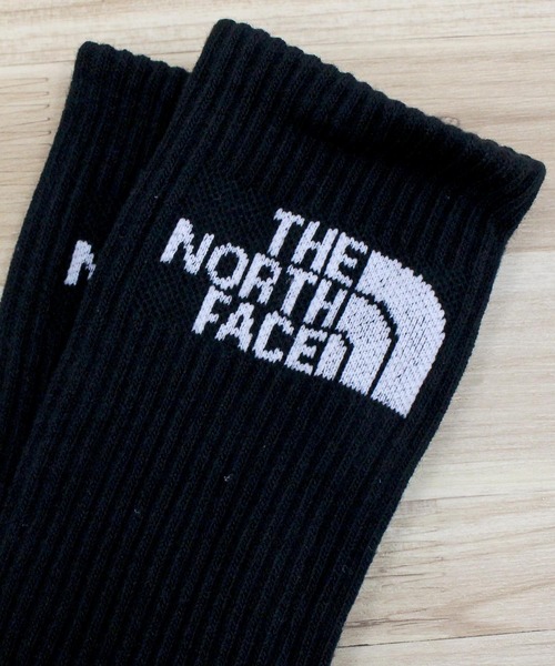 THE NORTH FACE（ザノースフェイス）の「3枚セット ミッドソックスMID SOCKS SET 3P White Label Korea Line（ソックス/靴下・メンズ・ブラック/ホワイト・L/M）」の4枚目の写真