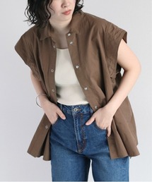 バックシャーリングフレンチシャツ