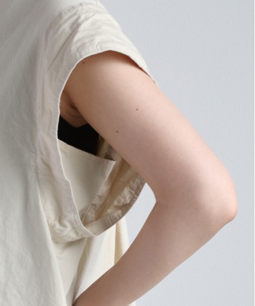 cepo（セポ）の「バックシャーリングフレンチシャツ（シャツ/ブラウス・レディース・オフホワイト/ブラウン/グリーン・M）」の18枚目の写真