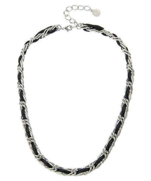 Green　Parks（グリーンパークス）の「every walk. ミックスネックレス（ネックレス・レディース・ブラック・FREE）」の4枚目の写真