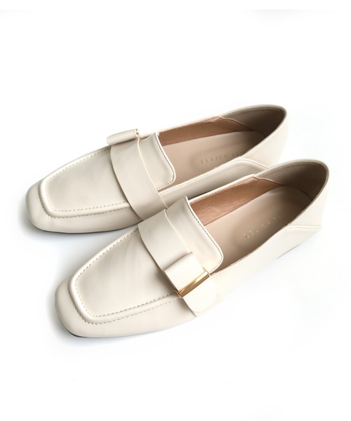 AmiAmi（アミアミ）の「2WAYローファー バブーシュ（ローファー・レディース・アイボリー/ブラック/ダークブラウン・LL/S/M/L）」の6枚目の写真