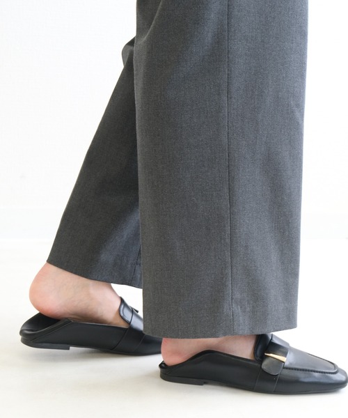 AmiAmi（アミアミ）の「2WAYローファー バブーシュ（ローファー・レディース・アイボリー/ブラック/ダークブラウン・LL/S/M/L）」の7枚目の写真