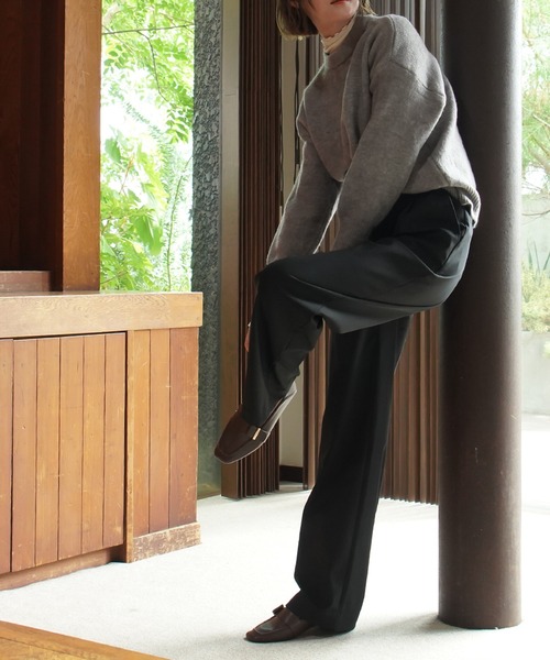 AmiAmi（アミアミ）の「2WAYローファー バブーシュ（ローファー・レディース・アイボリー/ブラック/ダークブラウン・LL/S/M/L）」の10枚目の写真