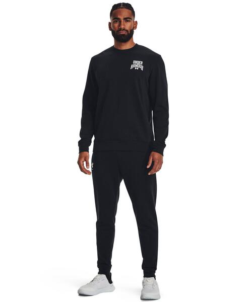 UNDER ARMOUR（アンダーアーマー）の「UAライバルテリー グラフィック クルー（トレーニング/メンズ）（スウェット・メンズ・ブラック・XL/L/M/S/XXL）」の3枚目の写真