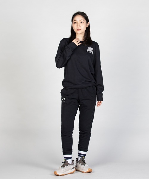 UNDER ARMOUR（アンダーアーマー）の「UAライバルテリー グラフィック クルー（トレーニング/メンズ）（スウェット・メンズ・ブラック・XL/L/M/S/XXL）」の10枚目の写真