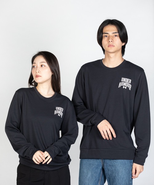 UNDER ARMOUR（アンダーアーマー）の「UAライバルテリー グラフィック クルー（トレーニング/メンズ）（スウェット・メンズ・ブラック・XL/L/M/S/XXL）」の13枚目の写真