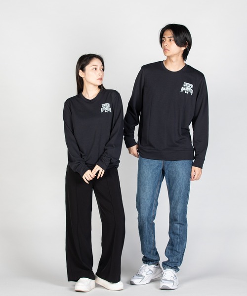 UNDER ARMOUR（アンダーアーマー）の「UAライバルテリー グラフィック クルー（トレーニング/メンズ）（スウェット・メンズ・ブラック・XL/L/M/S/XXL）」の14枚目の写真