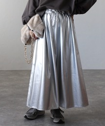 ap retro | ドロストデザイン合皮スカート(スカート)