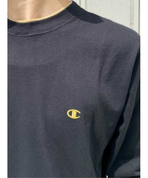 Champion(チャンピオン)の「【Champion】BIGレイヤードロンT(Tシャツ/カットソー・メンズ・ホワイト/ブラック・XL/L/M)」の16枚目の写真