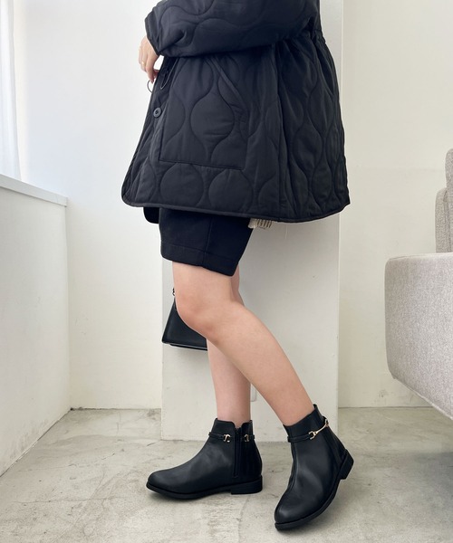 GeeRA(ジーラ)の「ビットブーツ(ブーツ・レディース・ブラック/ダークブラウン/ブラック系その他・X-LARGE/LARGE/MEDIUM/SMALL)」の4枚目の写真