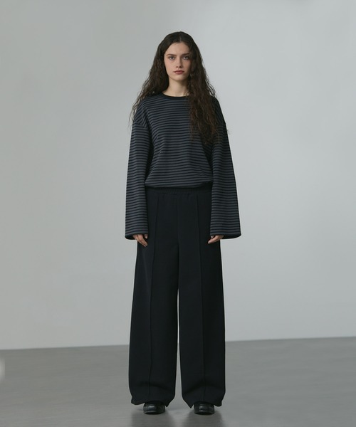 スウェットリメイク　ワイドストレートスウェットパンツ SINSS（シンス）の「（販売中止）Wide straight sweatpants