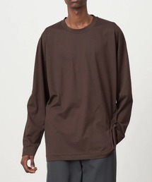 ATON SUVIN 60/2 OVERSIZED LONG SLEEVE T KKAGNW0018