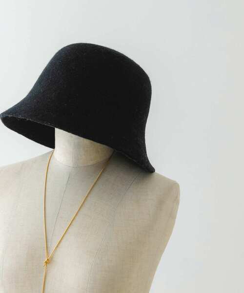 RODE SKO（ロデスコ）の「ウールバケットハット（ハット・レディース・ブラック/モカ/グレー・ONE）」の2枚目の写真