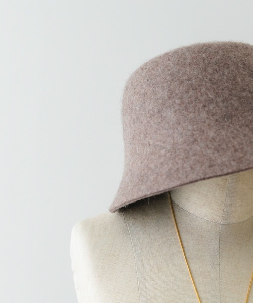 RODE SKO（ロデスコ）の「ウールバケットハット（ハット・レディース・ブラック/モカ/グレー・ONE）」の4枚目の写真