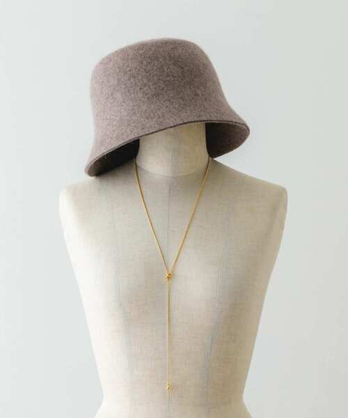 RODE SKO（ロデスコ）の「ウールバケットハット（ハット・レディース・ブラック/モカ/グレー・ONE）」の5枚目の写真