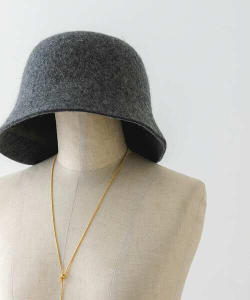 RODE SKO（ロデスコ）の「ウールバケットハット（ハット・レディース・ブラック/モカ/グレー・ONE）」の10枚目の写真