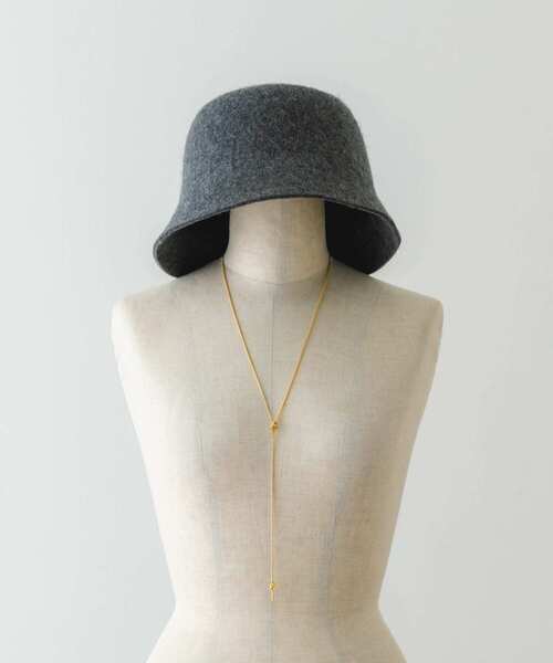 RODE SKO（ロデスコ）の「ウールバケットハット（ハット・レディース・ブラック/モカ/グレー・ONE）」の11枚目の写真