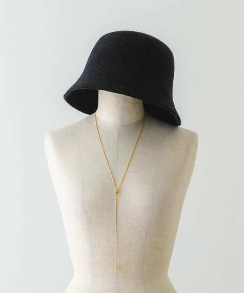 RODE SKO（ロデスコ）の「ウールバケットハット（ハット・レディース・ブラック/モカ/グレー・ONE）」の13枚目の写真