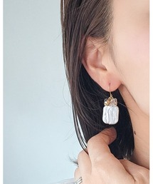 Tresor/淡水パール　ピアス