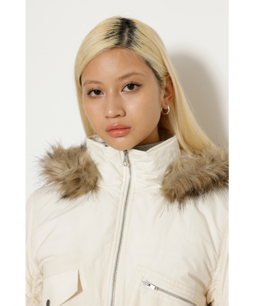 ブルゾン HOOD COMPACT MILITARY ブルゾン