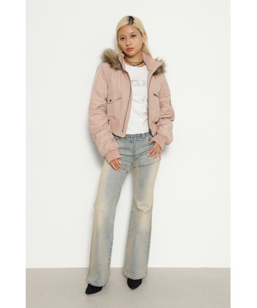 ブルゾン HOOD COMPACT MILITARY ブルゾン