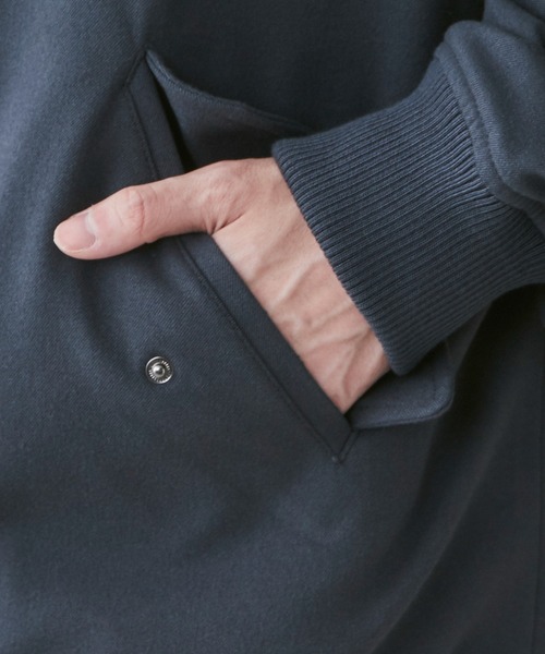 LUCY（ルーシー）の「LUCY/起毛TR MA-1（MA-1・メンズ・ブルー系その他/ブラック・MEDIUM/LARGE）」の15枚目の写真