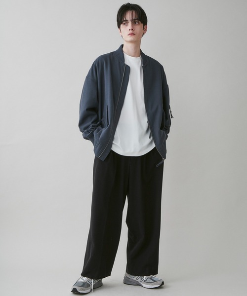 LUCY（ルーシー）の「LUCY/起毛TR MA-1（MA-1・メンズ・ブルー系その他/ブラック・MEDIUM/LARGE）」の22枚目の写真