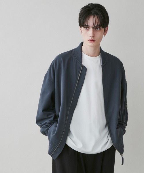 LUCY（ルーシー）の「LUCY/起毛TR MA-1（MA-1・メンズ・ブルー系その他/ブラック・MEDIUM/LARGE）」の20枚目の写真