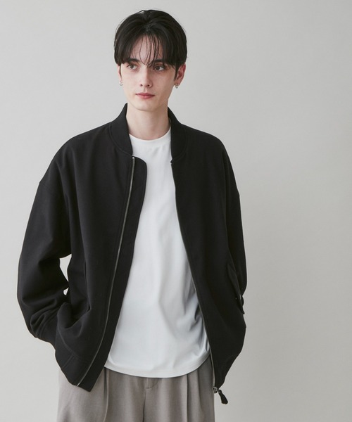 LUCY（ルーシー）の「LUCY/起毛TR MA-1（MA-1・メンズ・ブルー系その他/ブラック・MEDIUM/LARGE）」の17枚目の写真