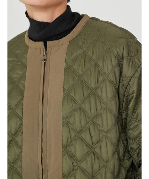 AMERICAN HOLIC(アメリカンホリック)の「キルポカリバーシブルキルティングミディコート(その他アウター・レディース・ブラック/カーキ・L/M)」の10枚目の写真