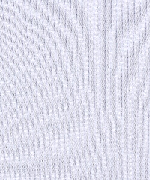 BALLSEY（ボールジィ）の「スーパーエクストラファインウールリブ タートルネックプルオーバー（ニット/セーター・レディース・ダークグレー/ライトブルー/ホワイト/ライトパープル/ネイビー/ダークブルー・S）」の21枚目の写真