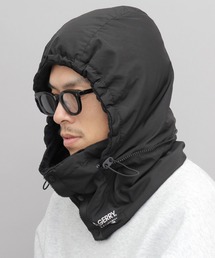 GERRY(ジェリー)のタフタ 2WAY フロントスナップ フードネックウォーマー(ネックウォーマー/スヌード)