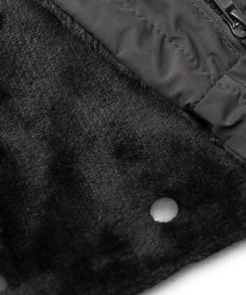 GERRY（ジェリー）の「タフタ 2WAY フロントスナップ フードネックウォーマー（ネックウォーマー/スヌード・メンズ・ブラック/ブラウン/カーキ/グレー・FREE）」の18枚目の写真