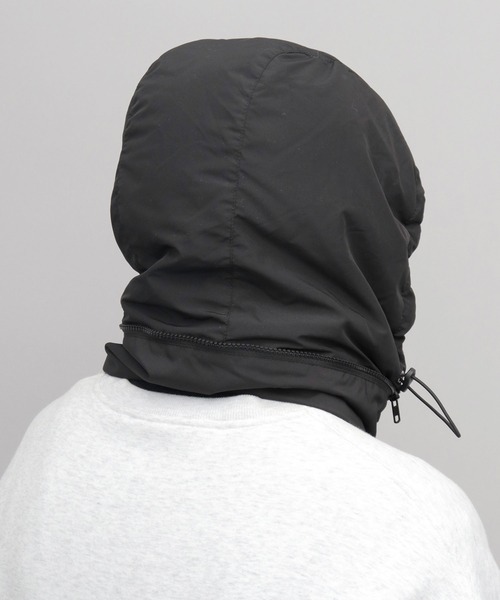 GERRY（ジェリー）の「タフタ 2WAY フロントスナップ フードネックウォーマー（ネックウォーマー/スヌード・メンズ・ブラック/ブラウン/カーキ/グレー・FREE）」の19枚目の写真