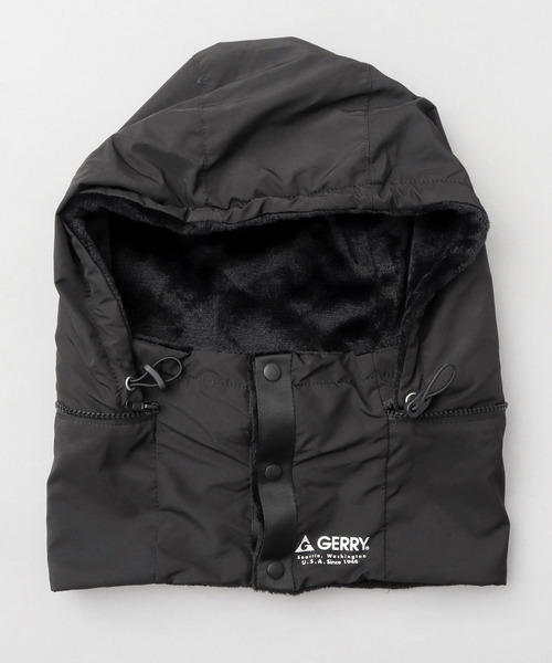 JWANDERSON フロントジップネックウォーマー BLACK ファスナーつき