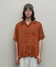 【BAL（バル）/2024春夏】POLYESTER SATIN SS SHIRT