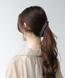 Three Four Time（ｽﾘｰﾌｫｰﾀｲﾑ）の「マットカラーワイドバナナクリップ（バレッタ/ヘアクリップ）」
