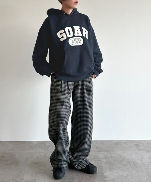 apres jour mignon(アプレジュールミニョン)の「ロゴフーディー【ZOZOTOWN限定アイテム】(パーカー・レディース・ボルドー/杢グレー/ナチュラル/ネイビー・X-LARGE/フリー)」の13枚目の写真