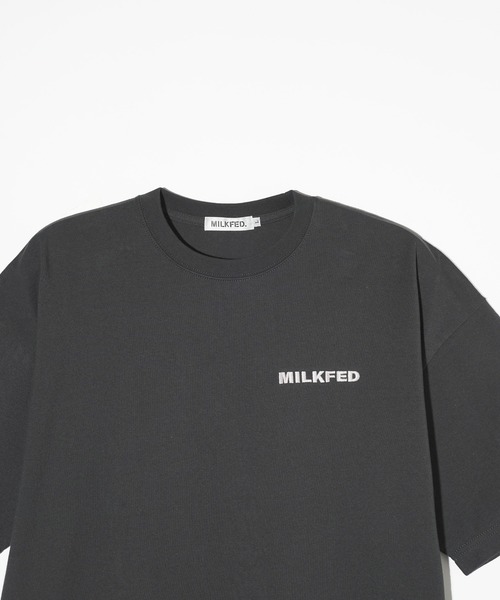 MILKFED.（ミルクフェド）の「FLOWER S/S TEE（Tシャツ/カットソー・レディース・ライトグリーン/チャコール/オフホワイト・L/M）」の13枚目の写真