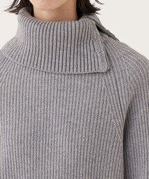 DES PRES（デ・プレ）の「セミウーステッドウール ジップアップカラー